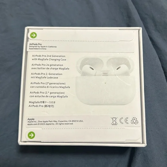 Wireless White Earbuds- AirPods Pro 2nd gen